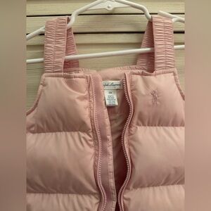 Polo by Ralph Lauren Kids Light Pink Puffer Vest